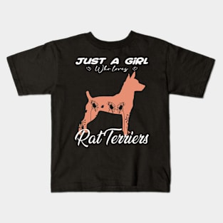 Terrier Tales Rat Terriers Story Poster Kids T-Shirt